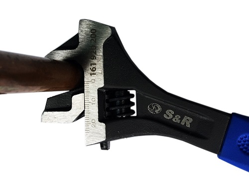 Trzyfunkcyjne, ergonomiczne klucze nastawne S&R SZWED - seria MULTI 